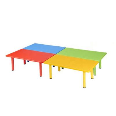 China Modern Kindergarten Kindergarten Child Care Furniture Kids Table And Plastic Chair Set for sale