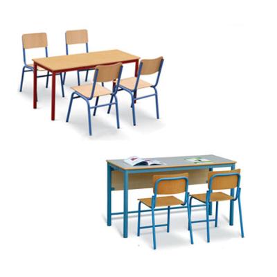 China Wholesale Modern Factory College Classroom Furniture Double Desk for sale