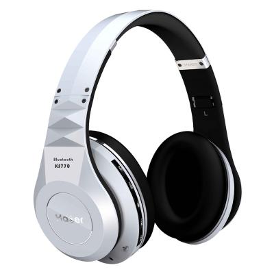 China 2022 creative high-end super bass stereo high fidelity best metal bluetooth headband earphones for sale