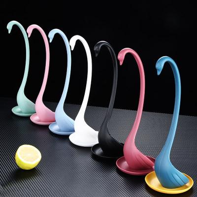 China Multiple options unique design color cartoon stand viable hot sale creative cute spoon for sale