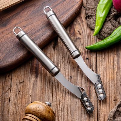 China Sustainable Kitchen Tool Stainless Steel Household Kitchen Supplies Dig Remover Fruit Carving Tools for sale