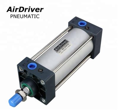 China Hotels SC Pneumatic Cylinder Airtac Standard Double Acting Air Cylinder With New Model Dustproof for sale