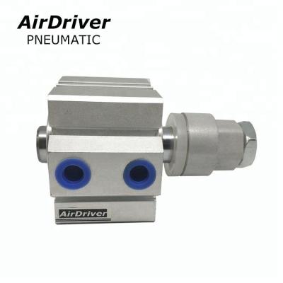 China SDAJ Series Aluminum Stroke Adjustable Compact Pneumatic Cylinder for sale