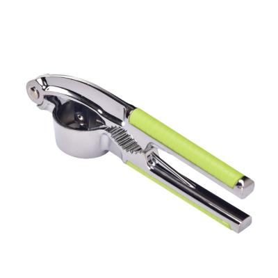 China Good Viable High Quality Stainless Steel Crusher Garlic Press Kitchen Accessories Soft-Handle Handle Garlic Press for sale