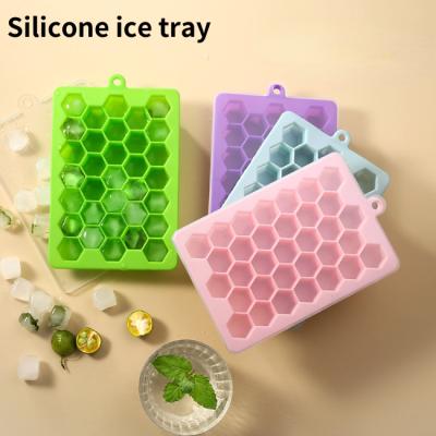 China 2021 Viable Amazon Success Kitchen Accessories Gadgets Silicone Ice Cube Tray for sale