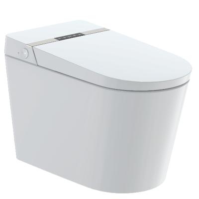 China High quality smart ceramic smart toilet cupc smart Double-flow design U-shape smart toilet for sale