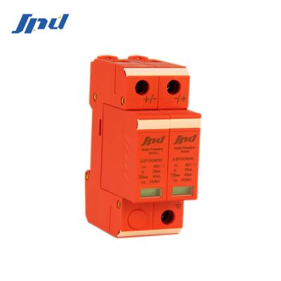 China Jinli Power Supply 85v 40ka Lightning Arrester DC Surge Protection Device SPD JLSP-DC85/40/2P for sale