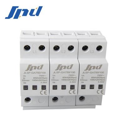 China JINLI Power System AC Surge Protector 750V 80kA 3P Motion Surge Protector Surge Protection Device for sale