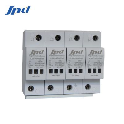 China Wholesale AC Power System JINLI SPD Surge Protector 485v AC Surge Protector 80ka SPD SPD Surge Protector for sale