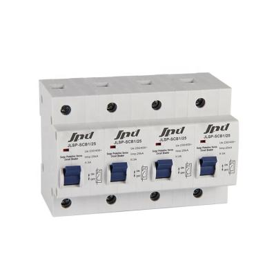 China AC Surge Protector 25kA SPD Backup Protection Device for sale