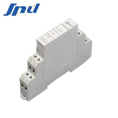 China Line Signal Surge Protector 4~20mA DC 24V RS485 Analog Signal Surge Suppressor Data Surge Protector SPD for sale