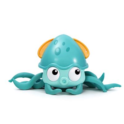 China Hot Selling Swimming Floating Toy Cognitive Floating Octopus For Kids Bath Toy Animal Wind Up Swimming Octopus Bathtub Toys for sale