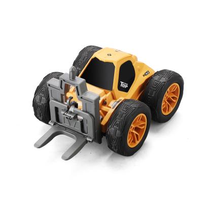 China Wholesale Hot Selling 2.4G App Controlled Stunt Forklift Kids Remote Control Wheeled Vehicle Toys Car for sale