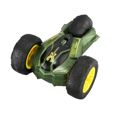 China 2.4G RC App Controlled 3 Wheels Stops Radio Control Kids 360 Toy Double Side Drift RC Stunt Car Electric Toy Car Wholesale for sale