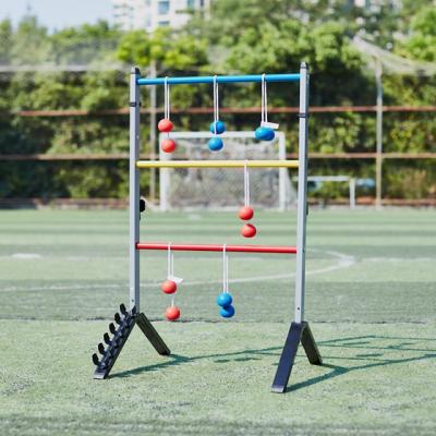 China Safety New Design Professional Throw Throw Game Set For Kids Safe And Environmental Friendly Material Ladder Soft Ball for sale