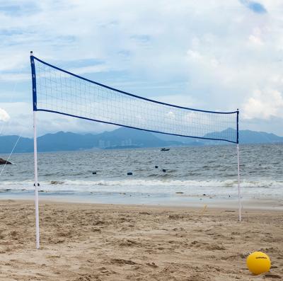 China Eco-Friendly Beach Volleyball Net Outdoor Sport Fitness Portable Beach Volleyball Set Wholesale Beach Stream for sale