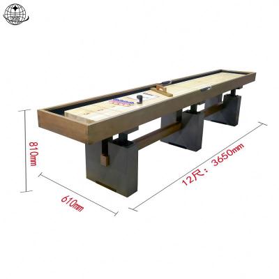 China High Quality 12Ft Shuffleboard Table Shuffleboard 3650x610x788mm for sale