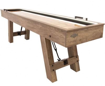 China High quality indoor leisure entertainment shuffleboard game dedicated 9' shuffleboard table SUS-9F02 for sale