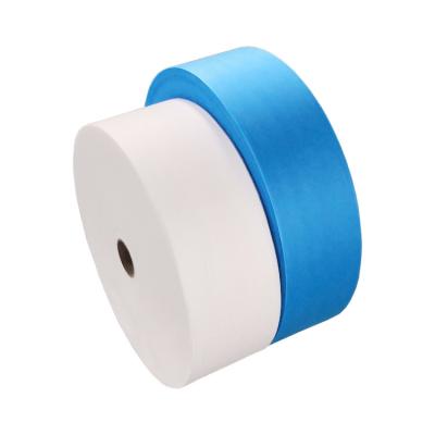 China Factory wholesale SSS diaper fabric 100% pp waterproof disposable spunbond sss nonwoven fabric roll for sale