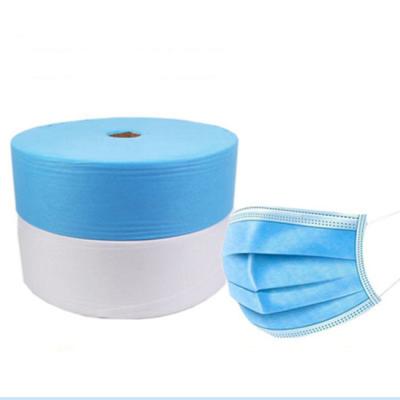 China Waterproof Nonwoven Fabric SS Nonwoven Fabric White And Blue Nonwoven Material for sale