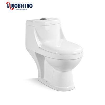 China Double-flush Middle East Design Down Wash Toilet Colored 1pc Toilet for sale