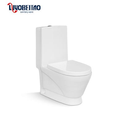 China Double-flow Chaozhou Manufacture Ceramic Toilet Bowl P-trap Toilet WC Cabinet for sale