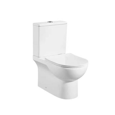 China Double-flow Chaozhou toilet 2 PC toilet watermark washdown p trap toilet for sale