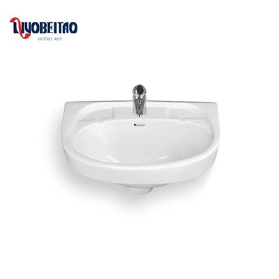 China Modern Space Saving Cheap Price Small Ceramic Wall Hung Basin for sale