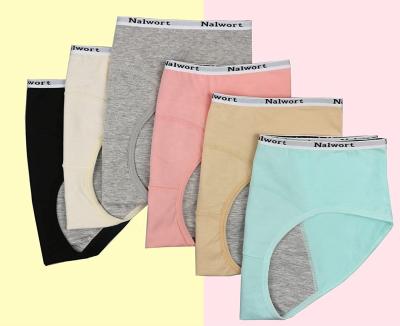 China Menstrual Physiological Cotton Underwear Women Pants Panties Waterproof Leak Proof Waist Briefs More Period for sale