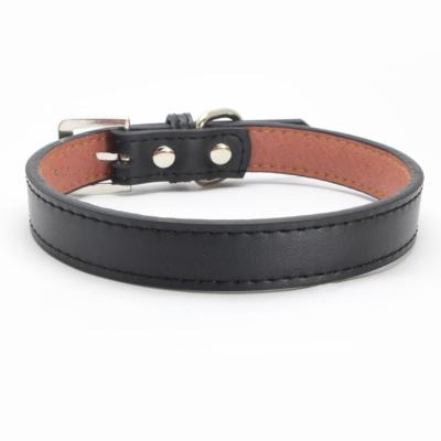 China 2021 new style selling pet supplies outdoor dog traction collar sustainable leather collars for sale