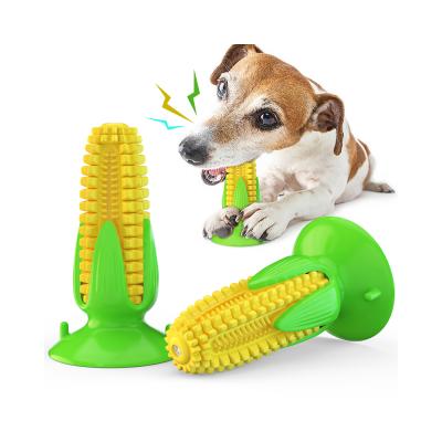 China Custom Viable Toy Corn Sucker Smart Dog Chew Toys Eco Friendly Toys Tooth Pet Chew Cleaning Tool For Dogs for sale