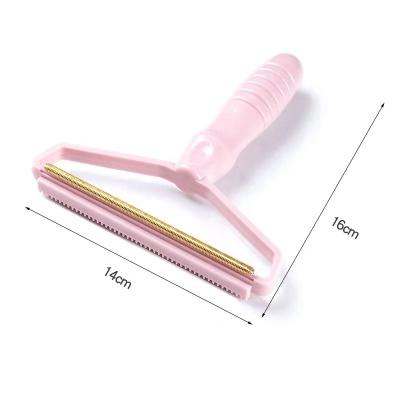 China Viable Portable Fabrics Wool Fuzz Handle Fiber Remover Manual Sweater Shaver for sale