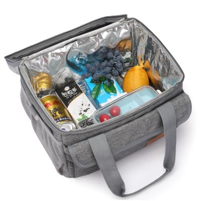 China OEM Waterproof Portable Insulated Food Cooler Lunch Cooler Custom Portable Insulated Bag Insulated Bags for sale