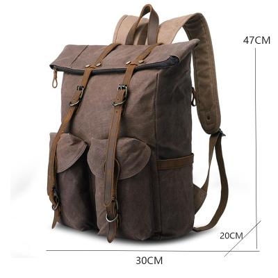 China Durable Travel Tote Cubes Handbag Manufacturing Hemp Briefcace Bag Eco-friendly Backpack China For Men&women DAY Backpack Canvas for sale