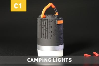 China 2 en 1 linterna que acampaba de la emergencia multifuncional llevó la lámpara de las luces/de la tienda de campaña en venta