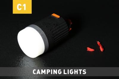 China 4W Rechargeable LED Camping Lantern Power Bank 6000mAh 8000mAh With SOS for sale