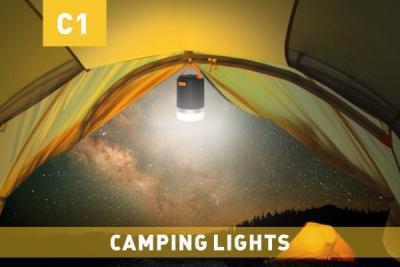 China Multifunction Rechargeable LED Camping Lantern , 4 Watt 440Lumen Led Camp Lights for sale