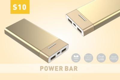 Chine Double USB universel a produit la banque portative 10000mah de puissance pour Smartphone à vendre