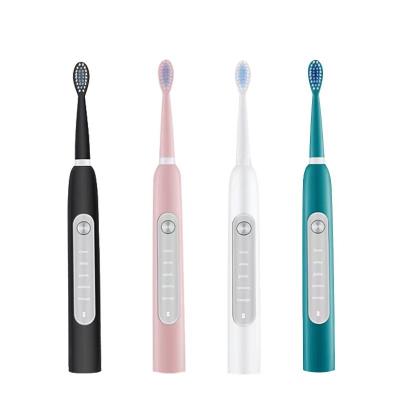 China Ultrasonic Whitening Electric Toothbrush Waterproof Electric Toothbrush Dupont Soft Nylon Adult Models for sale