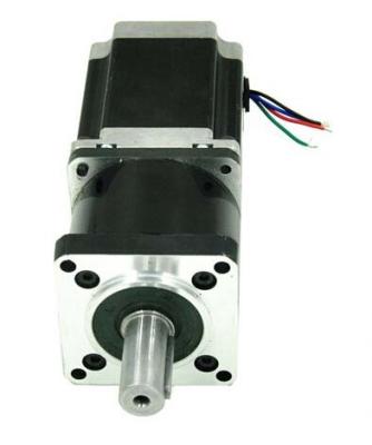 China 3 Deg Hybrid Geared DC Stepper Motors Single Shaft 3000rpm Rated Input Speed for sale