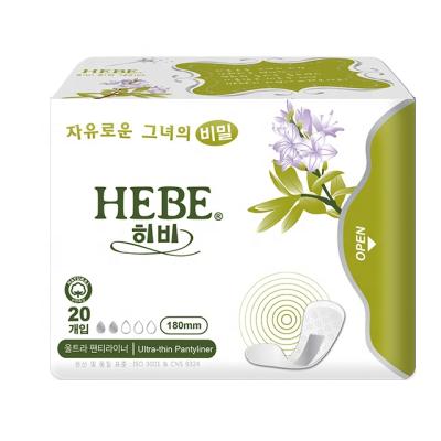 China Odor Control HIBIS Herbal Anion Pantyliners Long 180mm for sale