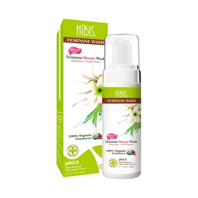 China PH3.9 HIBIS Organic Cranebeery Feminine Intimate Care Wash (Made in) Taiwan/50ml/140ml/180ml for sale