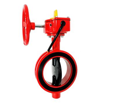 China UL-Listing Wafer Type Fire Fighting Butterfly Valve For Fire Fighting for sale