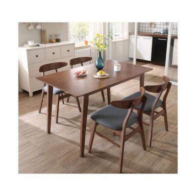 China (Other)China factory direct sale adjustable classic modern simple solid wood dining table dining table set Fashion design dinner table for sale