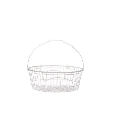 China Zakka Laundry Storage Combination Basket Multifunctional Nordic Stackable Iron Basket Dirty Bathroom Rim Finishing for sale