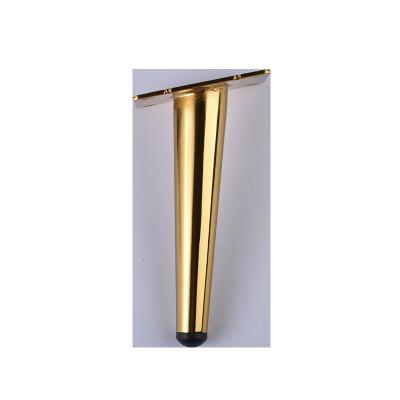 China Contemporary Light Luxury Cabinet Foot Cabinet Leg TV Bedside Cabinet Support Coffee Table Hardware Accessories Metal Gold Leg for sale