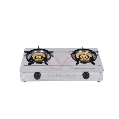 China Household High Quality 2 Burner Tabletop Gas Cooker To South America for sale