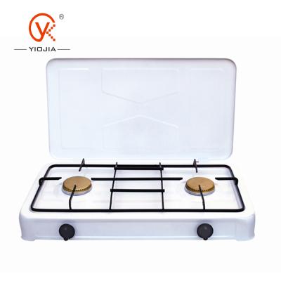 China Household 2 Burner Camping Gas Stove Without Cover for sale