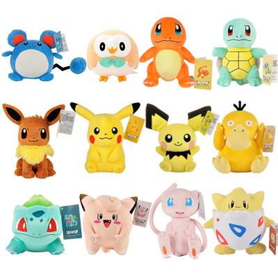 China Lovely Pika Dragonite Charizard Pocket Eco-Friendly Material Collectible Monsters Soft Stuffed Plush Stuffed Animals Grow Monday Anime Figures Toys For Gifts for sale