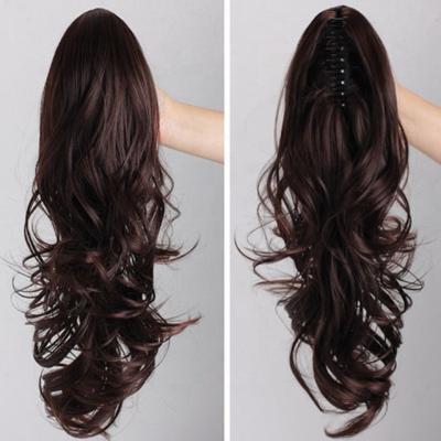 China The general factory directly sells the wigs Korean version of the natural bun Pony Tail Clip Pear Wigs for sale